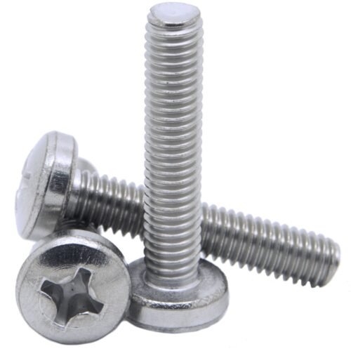 Stainless Steel Phillips Pan Head Machine Screws