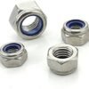 SS Nylon Insert Nuts, Nylock Nut M2 M2.5