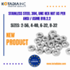 stainless steel UNC hex nut